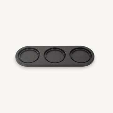 Black Trio Stackable Tray